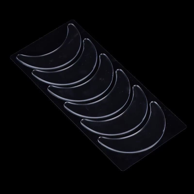 3 Pairs Silicone Eye Pads Reusable Waterproof Anti-Wrinkle Skin Care Patches for Eye Wrinkle Reduction